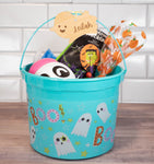 Halloween Boo Basket Name Tags Witch, Cauldron, Ghost, Spiderweb, and Jack-o-Lantern for kids, adults, friends, family, and neighbors.