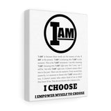 I AM Canvas Wall Decor