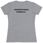 Unconditional Strength Women Fitted Short Sleeve Shirt