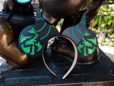 Maleficent Inspired Mouse Ears