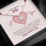 Sweetest Hearts Necklace Wife Valentine's Day