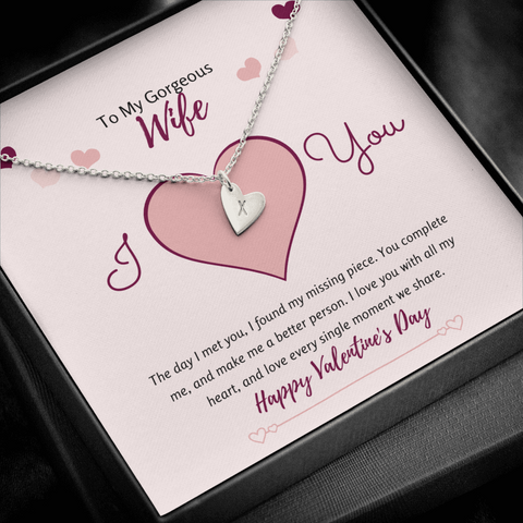 Sweetest Hearts Necklace Wife Valentine's Day