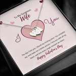 Sweetest Hearts Necklace Wife Valentine's Day