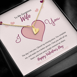 Sweetest Hearts Necklace Wife Valentine's Day