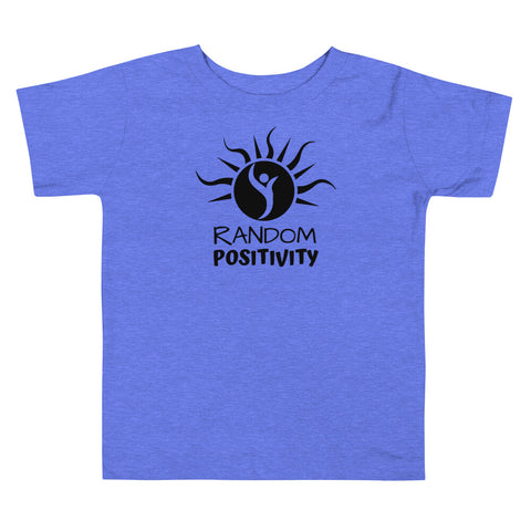 Random Positivity Toddler Short Sleeve Shirt